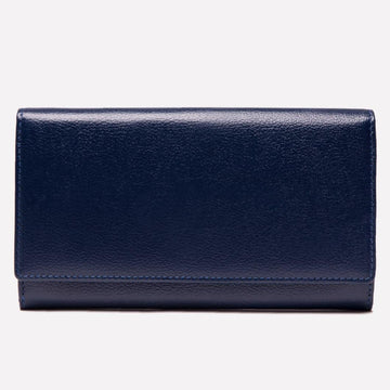 Women's Flap Over Purse Marine Blue